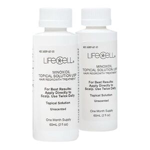 LIFECELL 2% MINOXIDIL TOPICAL SOLUTION HAIR REGROWTH TREATMENT